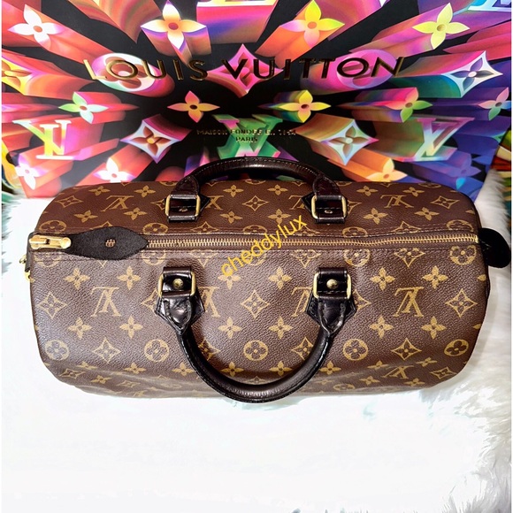 ♠️♟♣️Authentic Louis Vuitton Speedy 35 Monogram - Picture 5 of 15